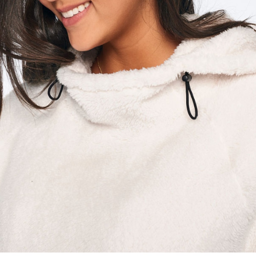 SOLD - PINK Victoria Secret Funnel Neck Pullover - Picture 3 of 4